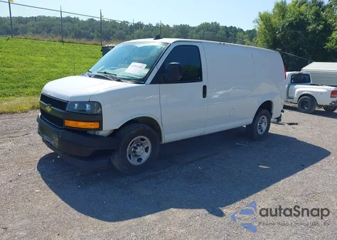 2019 Chevrolet Express 2500 Work Van из США, поврежденный, VIN 1GCWGAFG3K1216616